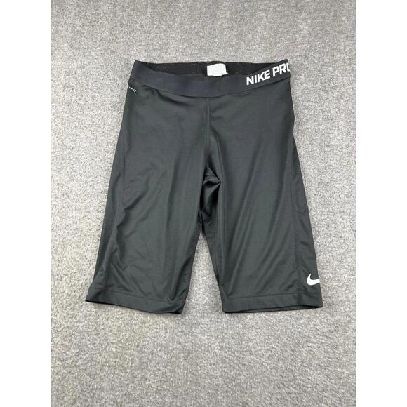 Nike Pro Black Compression Shorts Men's Size Large - Picture 1 of 7